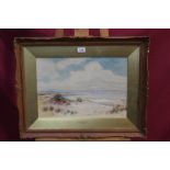 Daniel Sherrin (1868 - 1940), watercolour - Towyn, North Wales, signed, in original gilt frame,