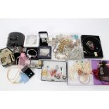 Large collection of costume jewellery