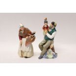 Two Royal Doulton figures - Grandma HN2052 and The Puppetmaker HN2253 CONDITION REPORT