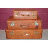 Vintage luggage - various sizes,