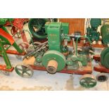 R. A. Lister & Co. Hopper cooled spec. 6DH petrol stationary engine, no.