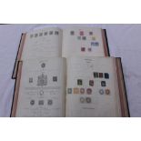 Stamps - pair of Stanley Gibbons Imperial albums - a little sparsely filled but including G.B.