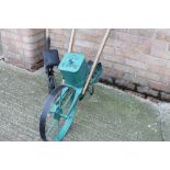 Good early seed drill - indistinctly marked, 157cm long,