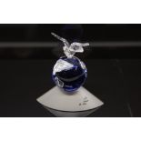 Swarovski crystal 2000 Millennium Blue Planet,