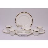 Royal Doulton Prism pattern tea and dinner service H5110 (33 pieces)
