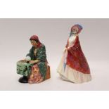 Two Royal Doulton figures - Fortune Teller HN2159 and Paisley Shawl HN1987 CONDITION