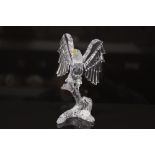 Swarovski crystal figure - Bald Eagle,