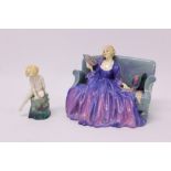Two Royal Doulton figures - A Saucy Nymph HN1539 and Sweet and Twenty HN1360 CONDITION