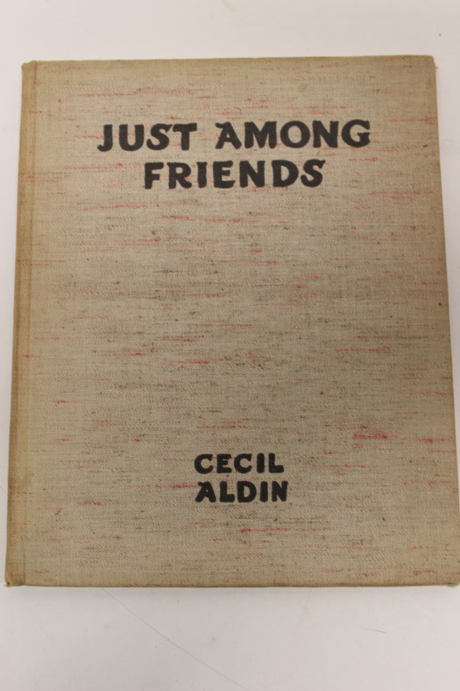 Books - Cecil Aldin Just Among Friends 2nd edition; An Artist's Models,