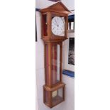 Large modern chiming wall clock,