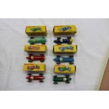 Dinky - selection of boxed racing cars (boxes mixed condition), including Alfa Romeo 23F,