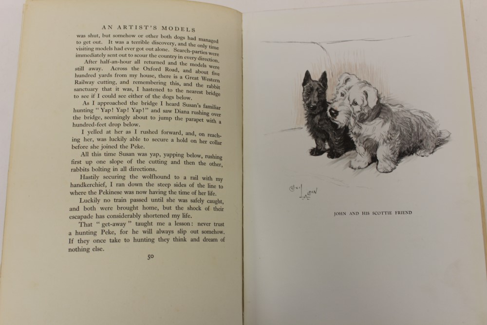 Books - Cecil Aldin Just Among Friends 2nd edition; An Artist's Models, - Image 13 of 15