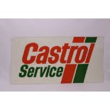Large Castrol Service sign,