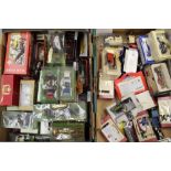 Selection of boxed diecast models - including Corgi, Brumm,