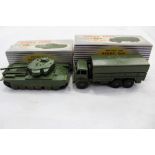 Dinky 10-Ton Army Truck no. 622, Centurian Tank no.