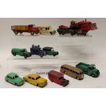 Dinky - unboxed selection - including saloon cars, lorries, military, etc,