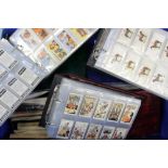 Cigarette cards - selection in albums - including Churchman's, Players and Wills, Godfrey Phillips,