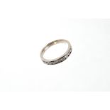 Diamond eternity ring,