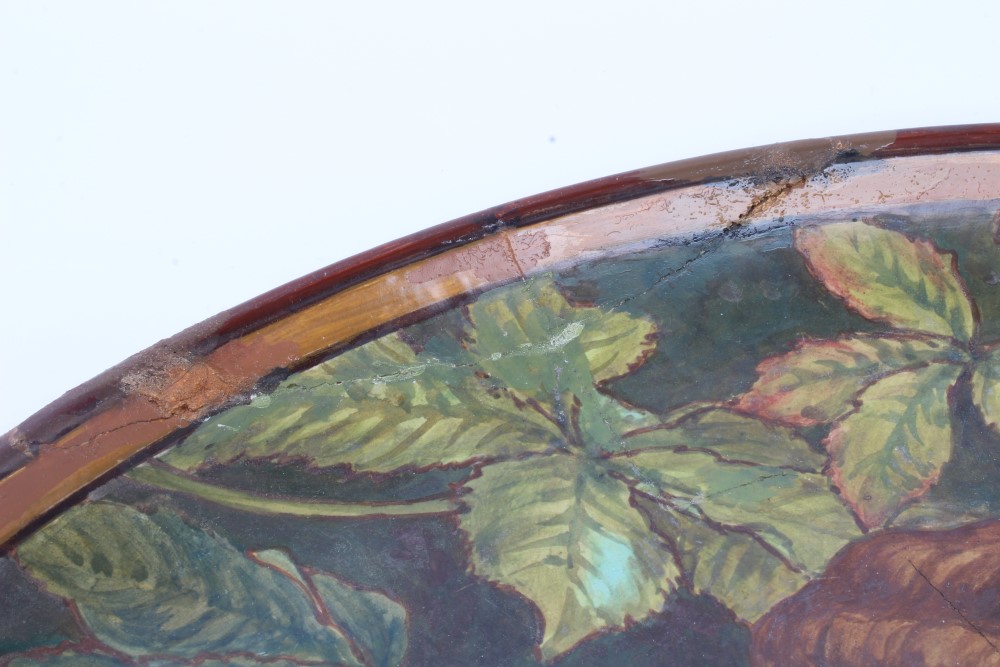 Victorian Arts & Crafts Minton pottery charger decorated by E. - Image 5 of 13