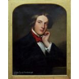 Richard Buckner (1812 - 1883), oil on canvas - John Lord Wodehouse; Florence Lady Wodehouse,