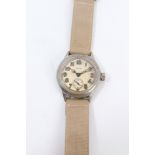 Second World War American Military Issue Elgin wristwatch with circular dial and subsidiary seconds