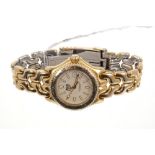 Ladies' Tag Heuer Professional 200 meter gold plated wristwatch, model WG1330-2,
