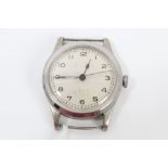 Second World War Pilots Air Ministry wristwatch with circular dial,