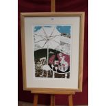 *Mary Fedden (1915 - 2012), signed artists proof lithograph - Picnic, dated '99, in glazed frame,