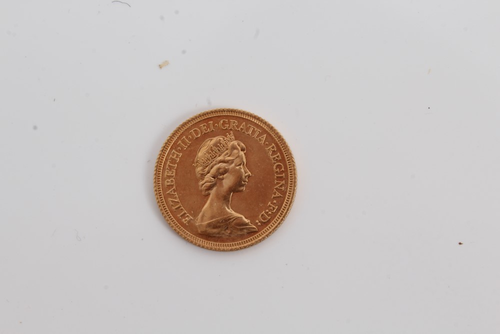 G.B. gold Sovereign - Elizabeth II 1978. - Image 2 of 2