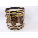 1950s Essex Regiment, regimental drum,