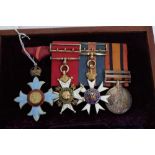 Fine C.B., C.M.G., C.B.E. and Q.S.A. group of four awarded to Major General W. E.