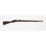 French 1874 pattern 11mm Gras military bolt-action rifle,