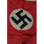 Second World War Nazi Kriegsmarine Gösch Jack flag, marked - Gösch 0.5 X 0.