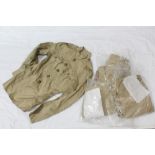 Collection of tropical / desert Second World War period uniforms - to include Royal Engineers Staff