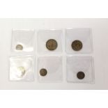 G.B. mixed Maundy oddment coins - to include George III Twopence 1800. AVF, Victoria O.H.