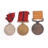 Fire Brigade medal trio - comprising London County Council,