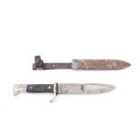 Second World War Nazi Hitler Youth knife, blade marked - RZM M7/13,