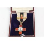 Order of the League of Mercy medal with Long Service bar,