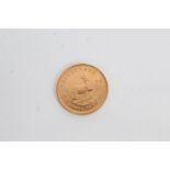 South Africa gold Krugerrand 1974. UNC (1oz A.