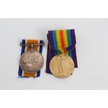 First World War pair - comprising War and Victory medals, named to B. Z. 5087. W. H. Goodhall. Sig.