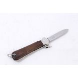 Second World War German Airborne Forces (Fallschirmjäger) Paratroopers gravity knife,