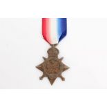 First World War 1914 Mons Star, named to 6938 PTE. C. H. Hatherley.