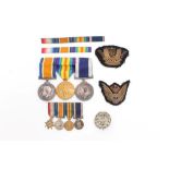First World War Royal Navy Long Service and Good Conduct medal trio - comprising War and Victory