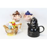Novelty limited edition Cardew teapot - Captain Pooh no.