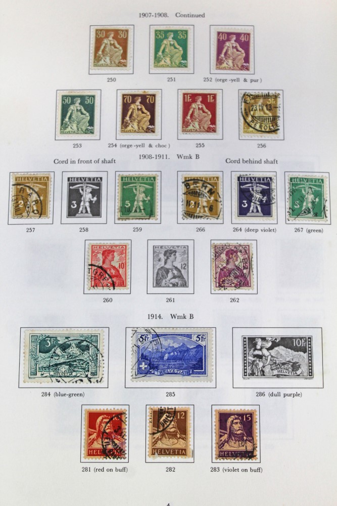 Stamps - World selection in albums - including Switzerland One Country Collection, - Image 3 of 3