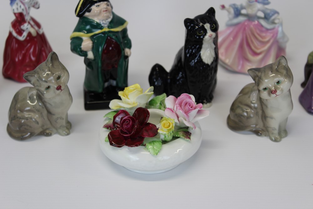 Four Royal Doulton figures - Cherie HN2341, Affection HN2236, - Image 4 of 6