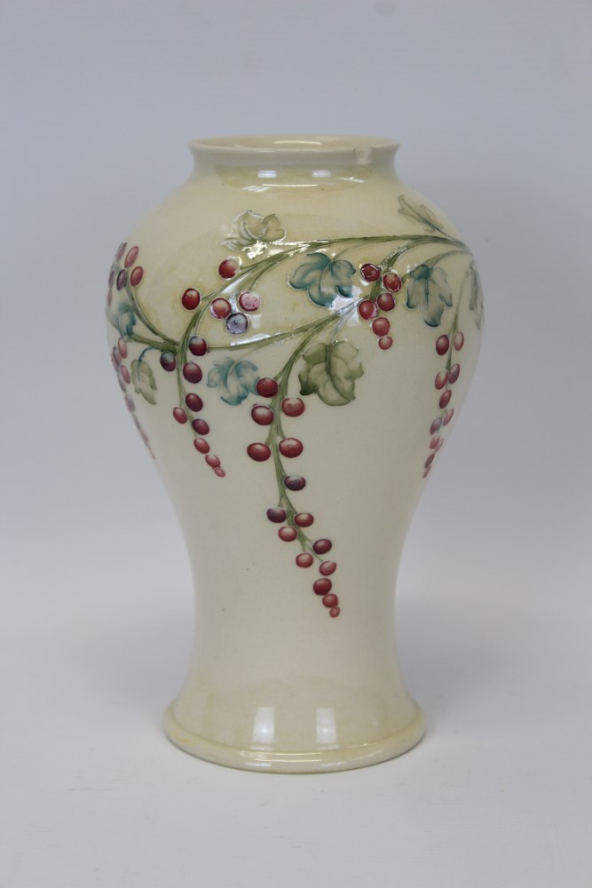 Moorcroft pottery vase made for Liberty & Co.