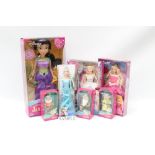 Six boxes of Disney Prince and Princess dolls - all boxed