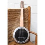 Turkish twelve-string cumbus in soft case