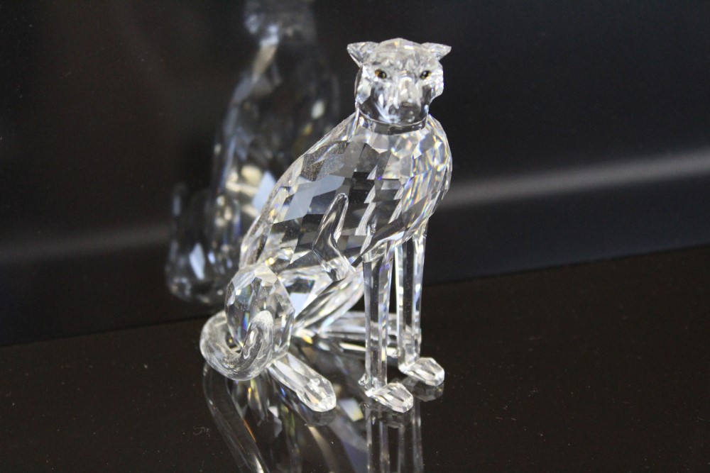 Swarovski crystal model - Cheetah,